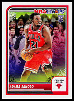 2023 Panini NBA Hoops Haunted Hoops #47 Adama Sanogo