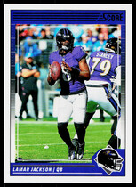 2024 Score Base Set #19 Lamar Jackson
