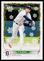 2022 Topps Holiday #HW108 Alex Faedo