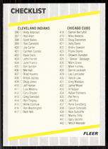 1989 Fleer Base Set #658 Checklist