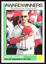 2015 Topps Heritage High Number Award Winners #AW-8 Matt Williams