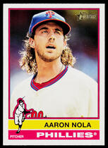 2025 Topps Heritage #186 Aaron Nola