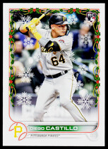 2022 Topps Holiday #HW192 Diego Castillo