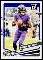 2023 Donruss Base Set #18 Lamar Jackson