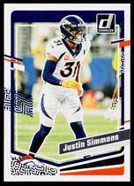 2023 Donruss Base Set #91 Justin Simmons