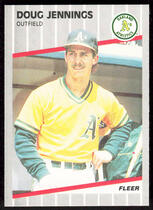 1989 Fleer Base Set #14 Doug Jennings