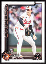 2025 Topps Base Set #25 Cade Povich