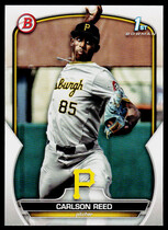 2023 Bowman Draft #BD-11 Carlson Reed