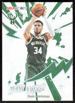 2025 Topps NBA Hoops Hard Wired #HW-8 Giannis Antetokounmpo