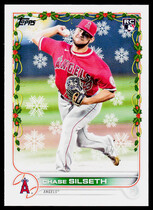 2022 Topps Holiday #HW148 Chase Silseth