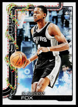 2025 Topps Holiday #H157 Deaaron Fox