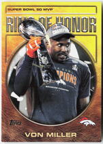 2026 Topps Flagship Ring of Honor #ROH-4 Von Miller