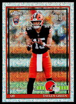 2026 Topps Flagship 1991 Topps Rookies Chrome Silver Pack #91TRC-8 Taylen Green