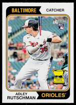 2023 Topps Heritage #7 Adley Rutschman