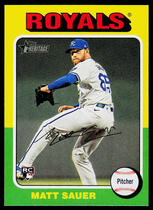 2024 Topps Heritage High Number #659 Matt Sauer