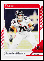 2024 Donruss Base Set #218 Jake Matthews