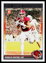2024 Score Base Set #381 Jermaine Burton