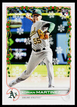 2022 Topps Holiday #HW76 Adrian Martinez