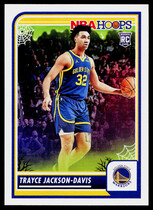 2023 Panini NBA Hoops Haunted Hoops #68 Trayce Jackson-Davis