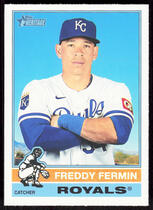 2025 Topps Heritage #466 Freddy Fermin