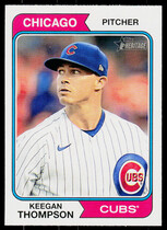 2023 Topps Heritage #340 Keegan Thompson