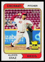 2023 Topps Heritage #55 Alexis Diaz
