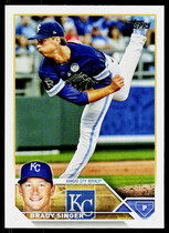 2023 Topps Base Set #328 Brady Singer