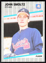 1989 Fleer Base Set #602 John Smoltz