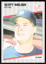 1989 Fleer Base Set #261 Scott Nielsen