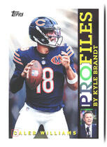 2026 Topps Flagship Topps Profiles #TP-19 Caleb Williams