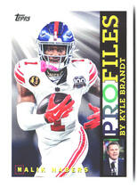2026 Topps Flagship Topps Profiles #TP-3 Malik Nabers