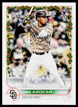 2022 Topps Holiday #HW62 Jose Azocar