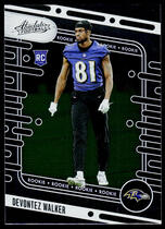 2024 Panini Absolute (Retail) #181 Devontez Walker