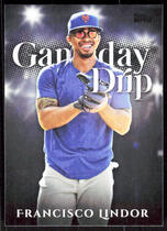 2025 Topps Gameday Drip #GD-25 Francisco Lindor