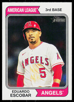 2023 Topps Heritage High Number #529 Eduardo Escobar