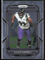 2022 Panini Prizm #25 Calais Campbell