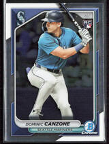2024 Bowman Chrome #60 Dominic Canzone