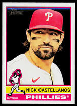 2025 Topps Heritage #315 Nick Castellanos