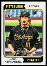 2023 Topps Heritage High Number #695 Jose Hernandez