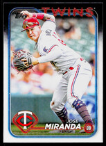 2024 Topps Base Set Series 2 #507 Jose Miranda