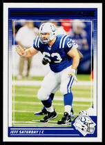 2024 Score Base Set #125 Jeff Saturday