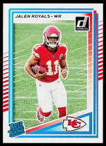 2025 Donruss Base Set #321 Jalen Royals