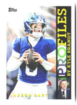 2026 Topps Flagship Topps Profiles #TP-24 Jaxson Dart