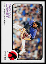 2022 Topps Heritage High Number #718 Dinelson Lamet