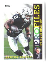 2026 Topps Flagship Topps Profiles #TP-21 Ashton Jeanty