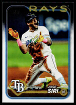 2024 Topps Base Set Series 2 #436 Jose Siri