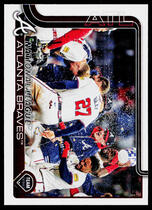 2025 Topps Base Set #110 Atlanta Braves Team Card