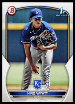 2023 Bowman Draft #BD-80 Hiro Wyatt