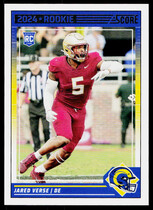 2024 Score Base Set #312 Jared Verse