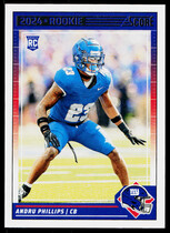 2024 Score Base Set #349 Andru Phillips